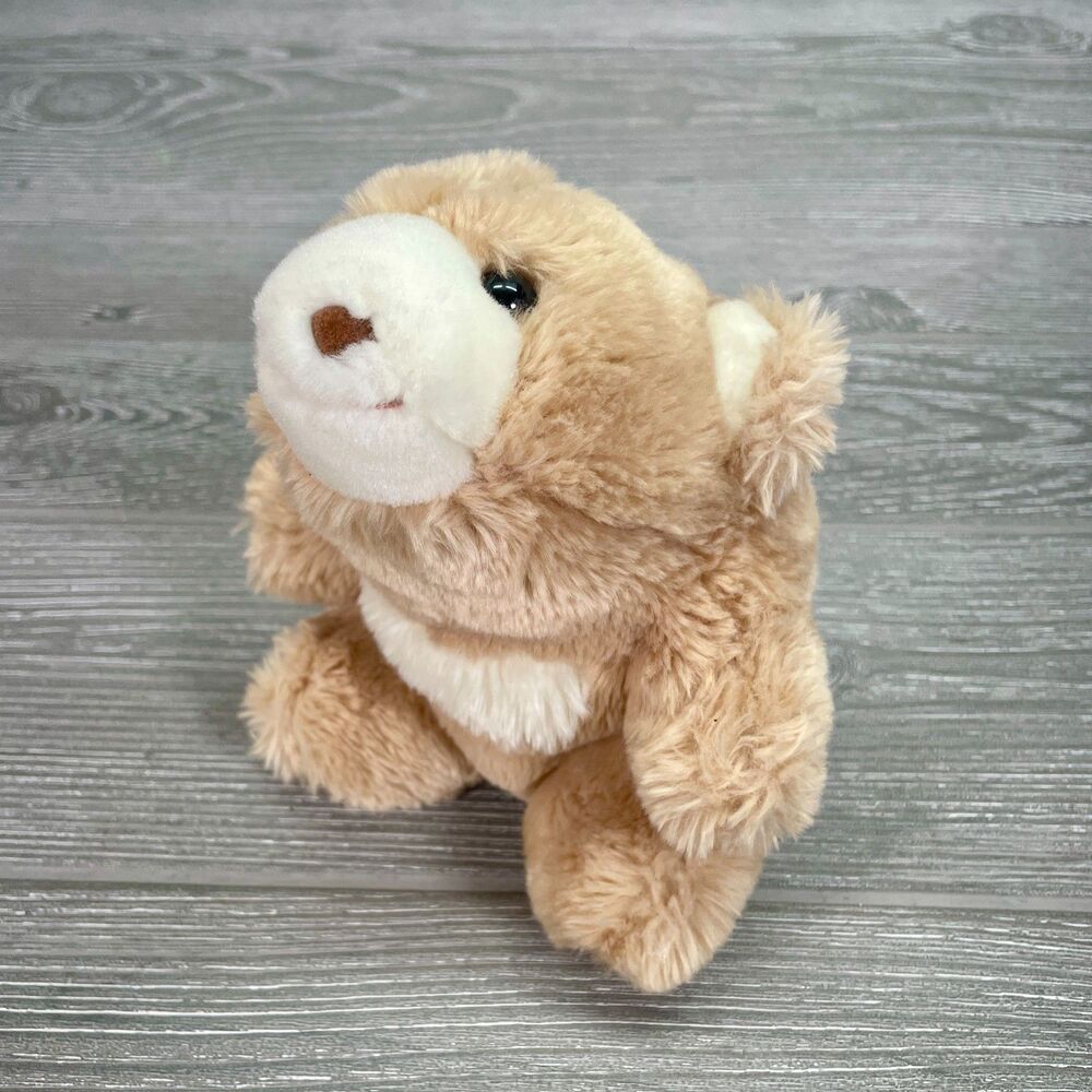 Classic Gund Snuffles 6" Bear Light Brown Tan Cream #15167 Cozy Soft & Huggable